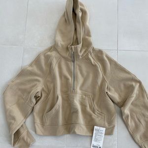 NWT Lululemon scuba oversized half zip